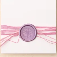 Daisy Flower Floral  Wax Seal Sticker