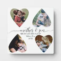 Mother Son Script Love Keepsake Gift Collage Plaque