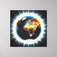 *~*  AP70 Light Earth World Cosmic Love Canvas Print