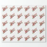 Vintage Joy Santa Wrapping Paper