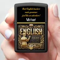 Honoring a Remarkable English Teacher Zippo Lighter