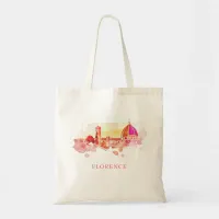 ** Firenze Florence Panorama Italy AP12 Italian Tote Bag