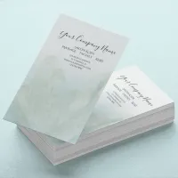 Ice Blue Crystals Salon Spa Business Card