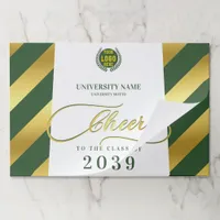 Green School College University Graduation Day Paper Pad