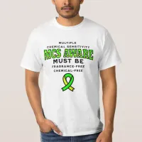 Multiple Chemical Sensitivity MCS Awareness  T-Shirt