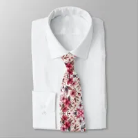 Cherry Blossom Neck Tie