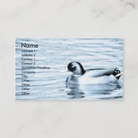 Duck in Water Business Card