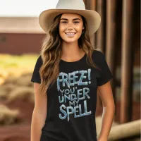 Frozen Spellbound Text Art T-Shirt