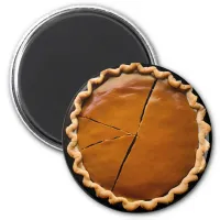 Pumpkin Pie with Crust Magnet
