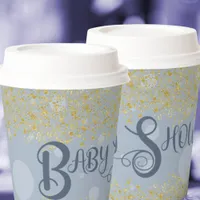 Baby Shower Blue Dance Mom Paper Cups