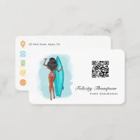 Event Coordinator QR Code Business Card