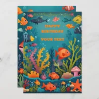 Happy Birthday Card - Personalize BD Card