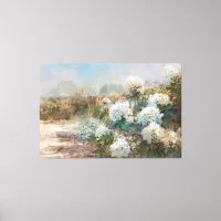 *~*  TV2 Sand Beach  Hydrangea art Canvas Print