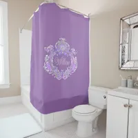 Romantic,Feminine,Personalized  Shower Curtain