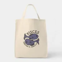 Horoscope Zodiac Astrology Sign Pisces Tote Bag