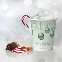 Christmas Ornaments Green ID251 Paper Cups