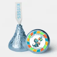 Dinosaur themed Kid's Birthday Party Personalized Hershey&#174;'s Kisses&#174;