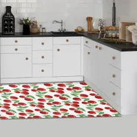 Red Cherries Graphic Pattern 10'x8' Rug