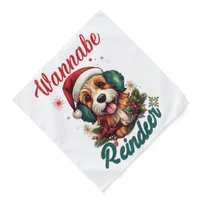 Wannabe Reindeer - Pet Bandana