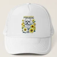 ... Watercolor Ai Art for Dog Owners Trucker Hat