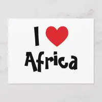 I Heart Africa Postcard