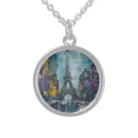 Paris Fashion Night Sterling Silver Necklace