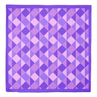 Purple Quilt Pattern | Queen Size Duvet Cover