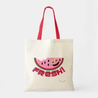 Fresh Melon Cute Fruit Cartoon Fun  Tote Bag