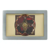 Autumn Elegance: The Floral Medallion Belt Buckle