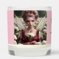 Beautiful January Fairy in Carnations Scented Candle