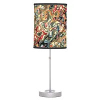 Abstract Art Table Lamp