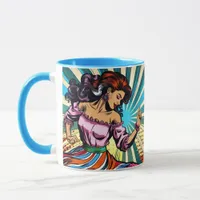 Pretty Woman Dancing Salsa Pop Art Mug