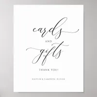 Wedding or Bridal Shower Cards & Gifts Sign