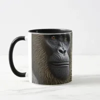 Bigfoot Face Closeup | Gorilla, Skunk Ape Mug