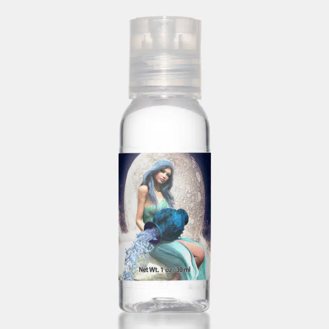 Aquarius – Woman Pouring Water From a Jug Hand Sanitizer