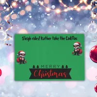 Gangster - Sleigh Rides? Rather Take Cadillac |  Placemat