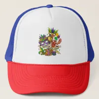 Happy Mardi Gras Trucker Hat