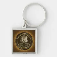 Vintage 50th Anniversary ID195 Keychain