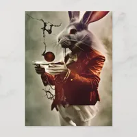 The Rabbit Gentleman Postcard