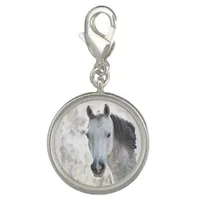 White dream horse - horse lover charm