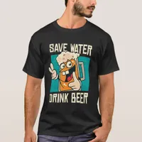 Save Water Drink Beer T-Shirt