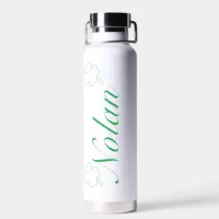 St. Patrick's day clover name Water Bottle