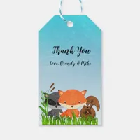 Personalized  Blue Baby Shower Thank you Gift Tags