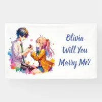 Will you Marry Me | Anime Marriage Proposal  Banner