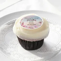 Blossoming Romance - Bridal Shower Edible Frosting Rounds