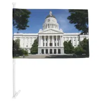 Capitol Majesty: Sacramento's Timeless Icon Car Flag