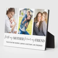 First Mother Forever Friend 3 Photo  Plaque