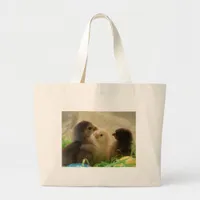 Easter Chickens Large Tote Bag