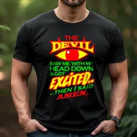 Christian The Devil Got Excited Pastor Tri-Blend Shirt