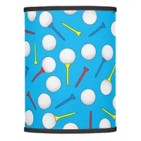 Golf Balls and Tees, Fun Golf Lamp Shade